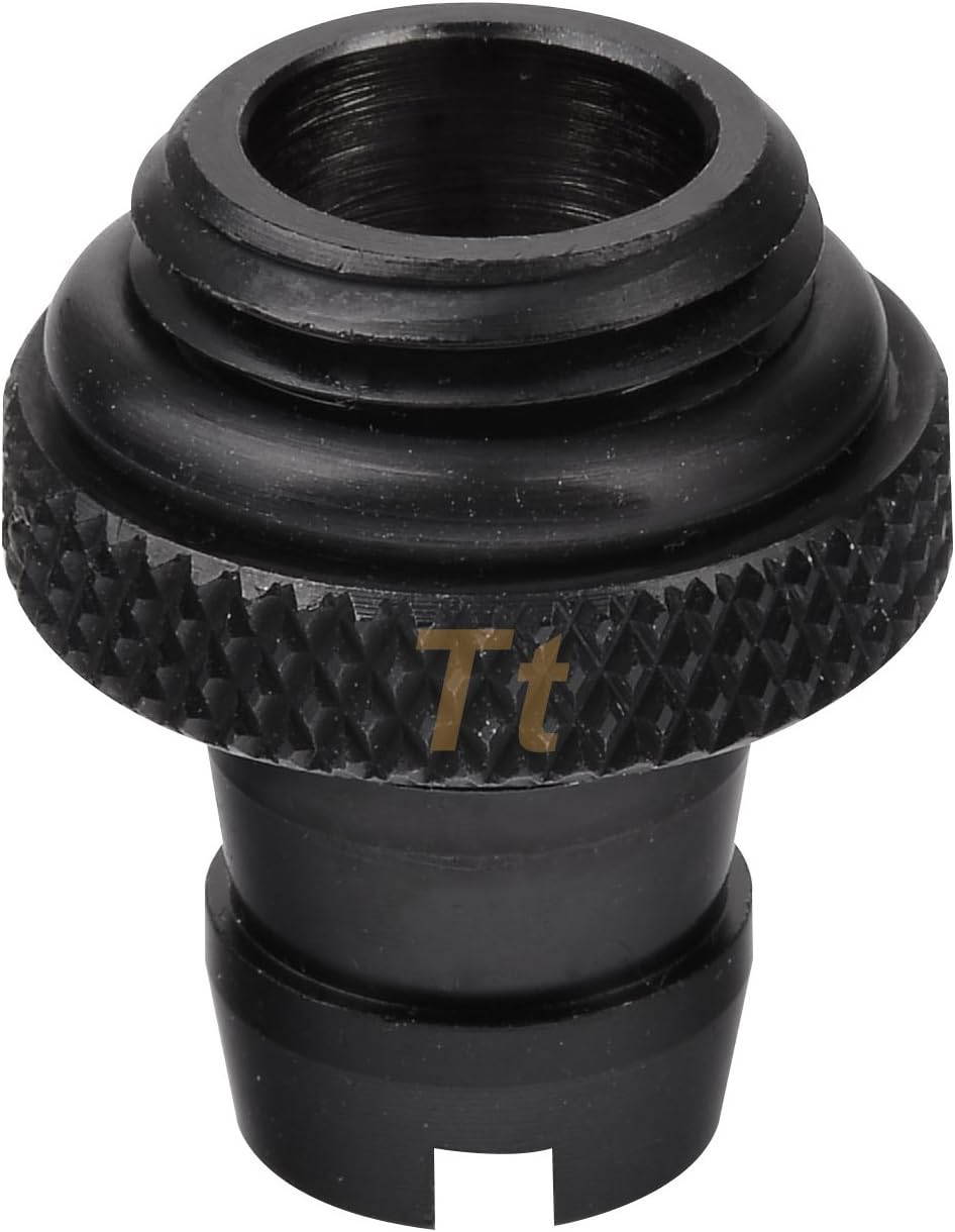 Thermaltake Pacific 1/4-Inch ID Barbs - Black