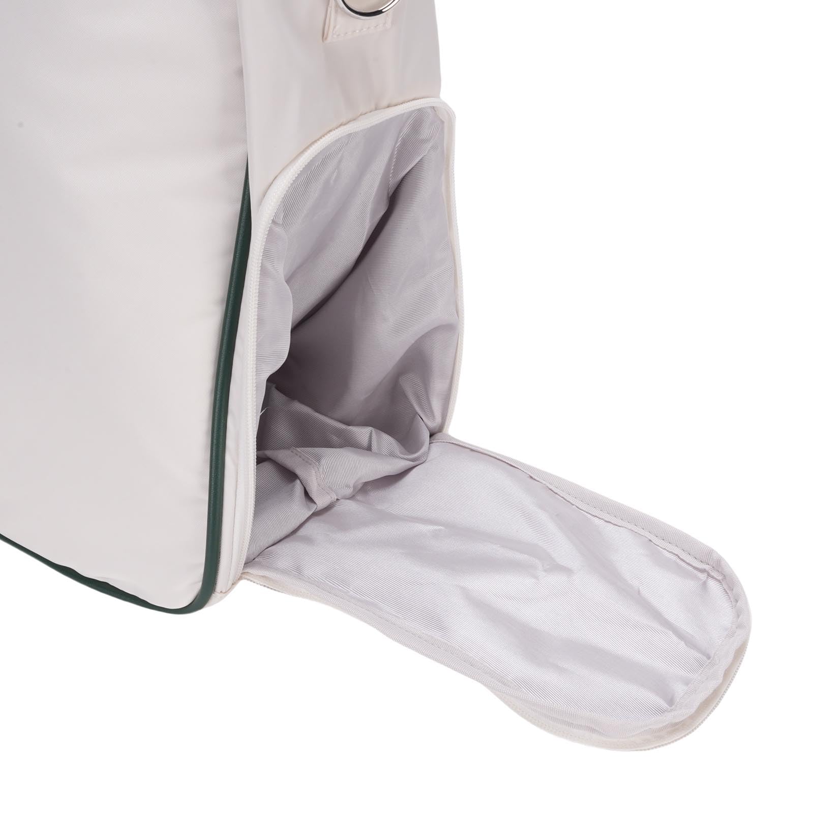 Cocoarm Torba na rakietę tenisową Neoprenowa Tenisowa Torba na ramię z oddzielną przegrodą Buty Izolowana kieszeń Kubek Pojemne Miejsce do Przechowywania dla Mężczyzn Kobiety Podróż Kort