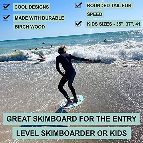 RIP 35\" Azteque Wooden Skimboard - Thumbnail 7