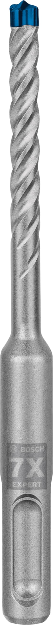 Bosch Professional 10x Brocas para martillo Expert SDS plus-7X (para Hormigón armado, Ø 6.00 x 115 mm, accesorios Martillo perforador rotativo)