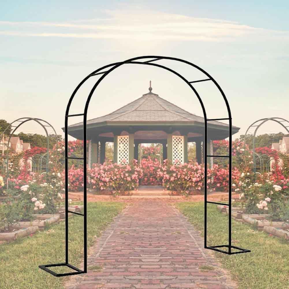 Arche de jardin extérieure 2.4m pour dompter et guider les rosiers d'un patio