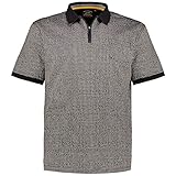 Modern-Fit hajo Polo & Sportswear Herren Bedrucktes Poloshirt