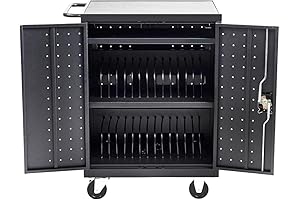 Pearington 32 Device Safe Laptop Storage Charging Cart