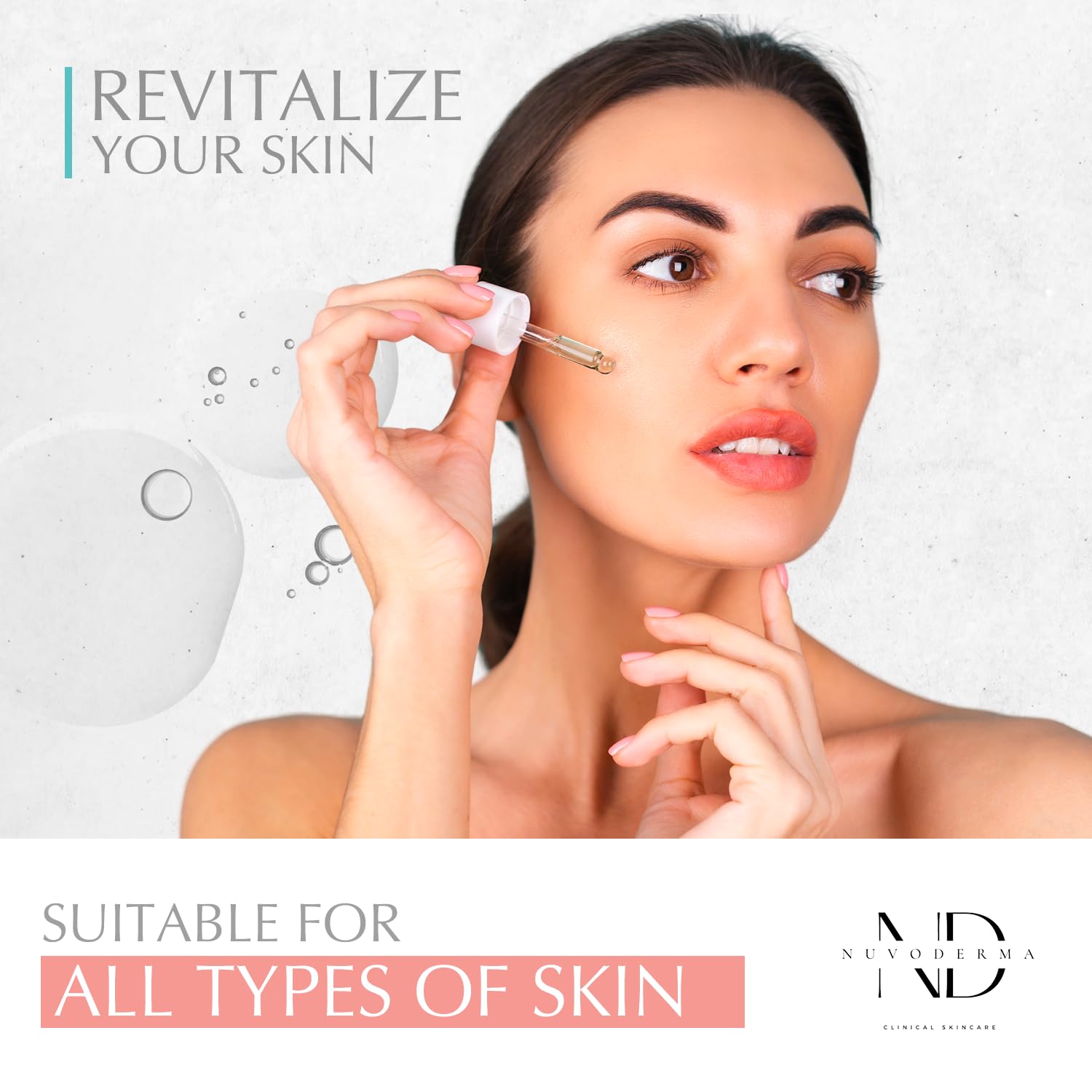 Argireline Serum – 20% Argireline and Matrixyl 3000 - Face Serum Tightening with Hyaluronic Acid and Vitamin C – Lightweight Texture – 1 fl. oz. - Image 4