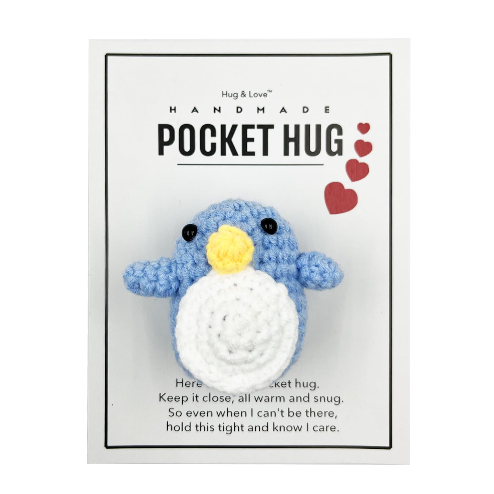 Pocket Hug Peluche A Ciambella Con Supporto Emotivo – Patata Positiva In Lana, Regalo Per Compleanno E Natale