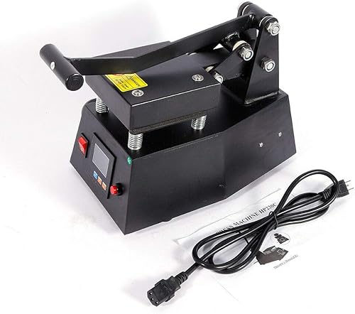 CNCEST Máquina de prensa de calor digital de 600 W, máquina de transferencia de sublimación de prensa de calor digital para camiseta, alfombrilla de