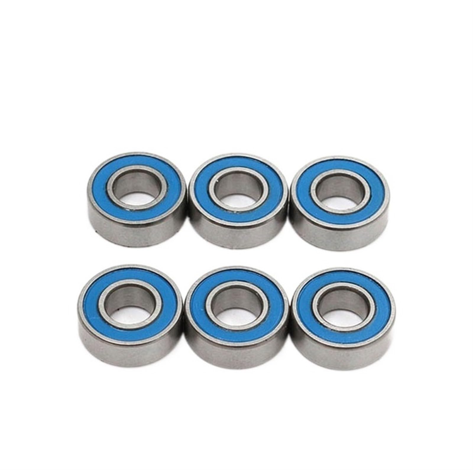 HYUJNAFZR Bimetal Seal Shield Micro deep Groove Bearing 10PCS MR117-2RS 7x11x3mm Miniature Ball Bearings Blue Sealed Bearing