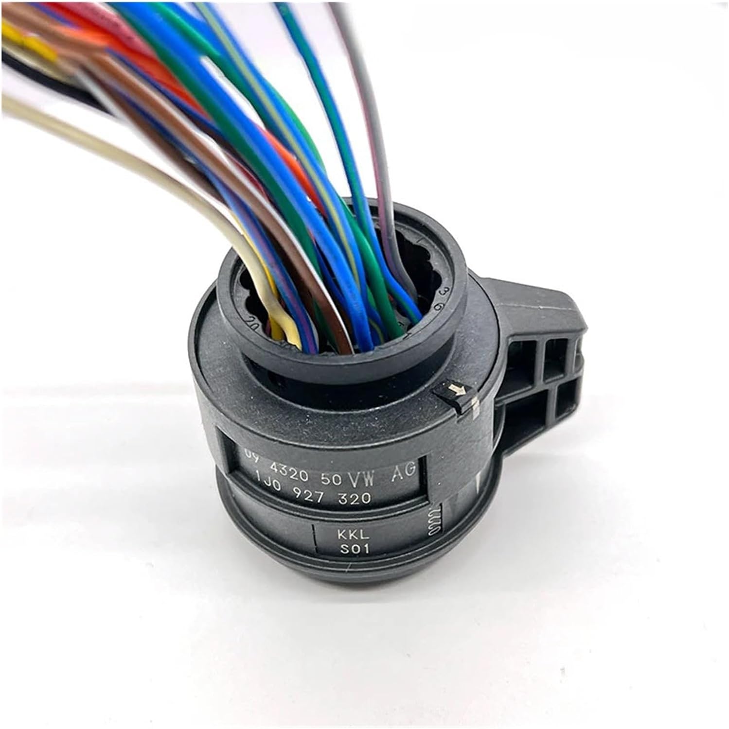 20Pin 02E gearbox plug 6-speed/valve body car connector harness with tail fiber compatible with 1J0 927 320(1 Pc)