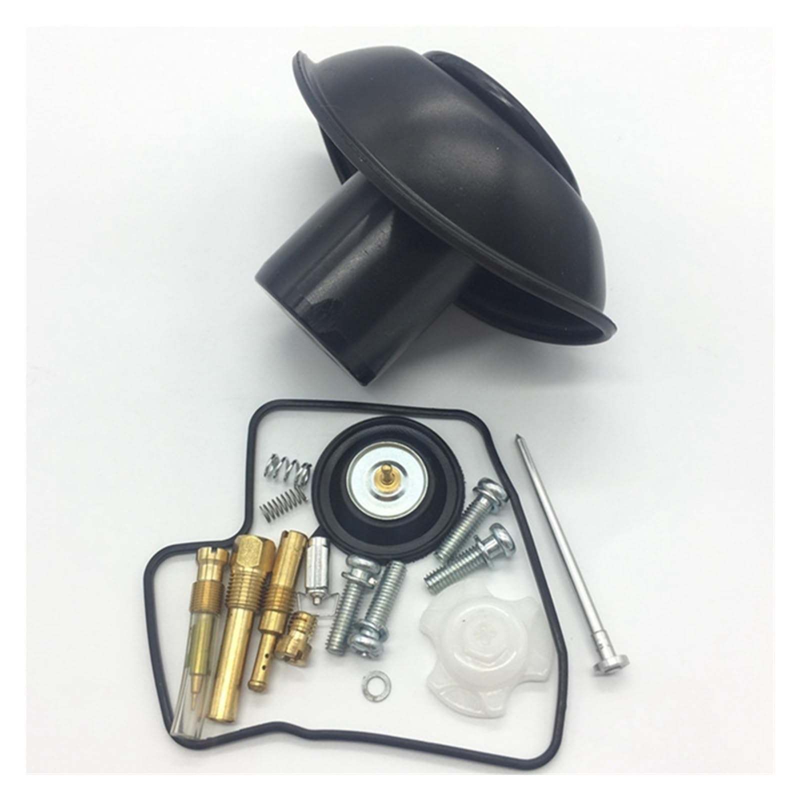 Kit Reparación Carburador para Steed 600 para Shadow VLX600 VLX VT600 C Kit De Reparación Carburador Junta Válvula Diafragma Juego Piezas Reconstrucción