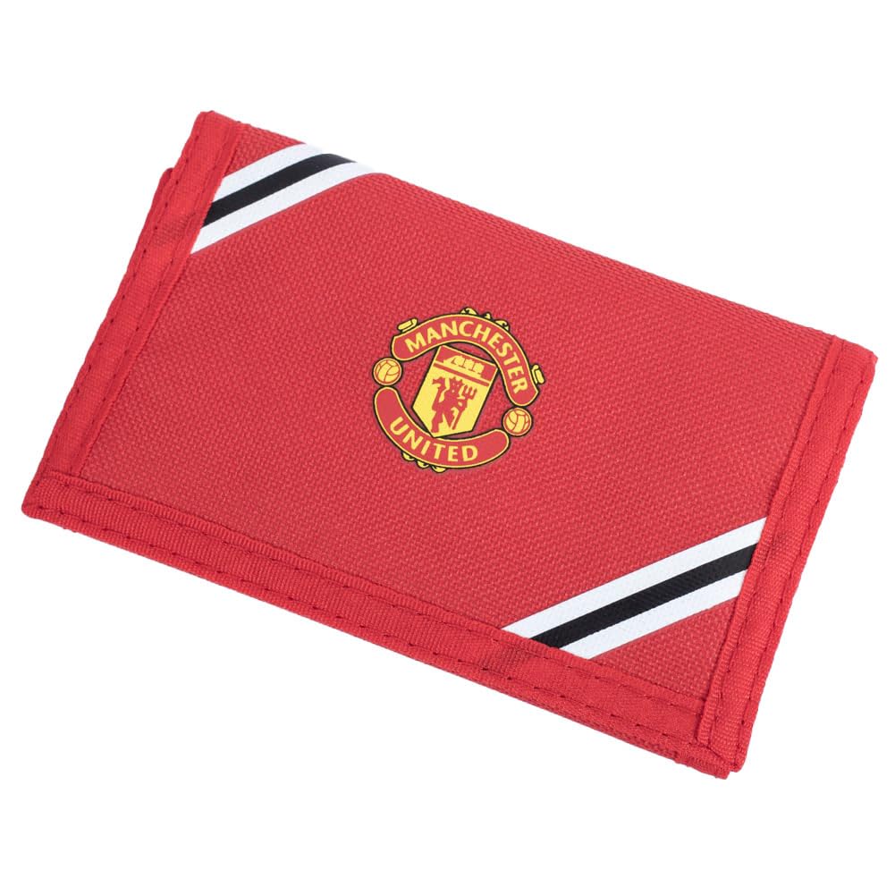FOCO Officially Licensed Football Manchester United FC Core Stripe Wallet
