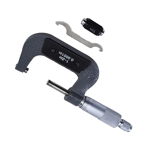 Miniatura 11 de 0-1 en micrómetro exterior de precisión W/caja, precisión 0.0001 pulgadas, herramienta maquinista de precisión de grado profesional