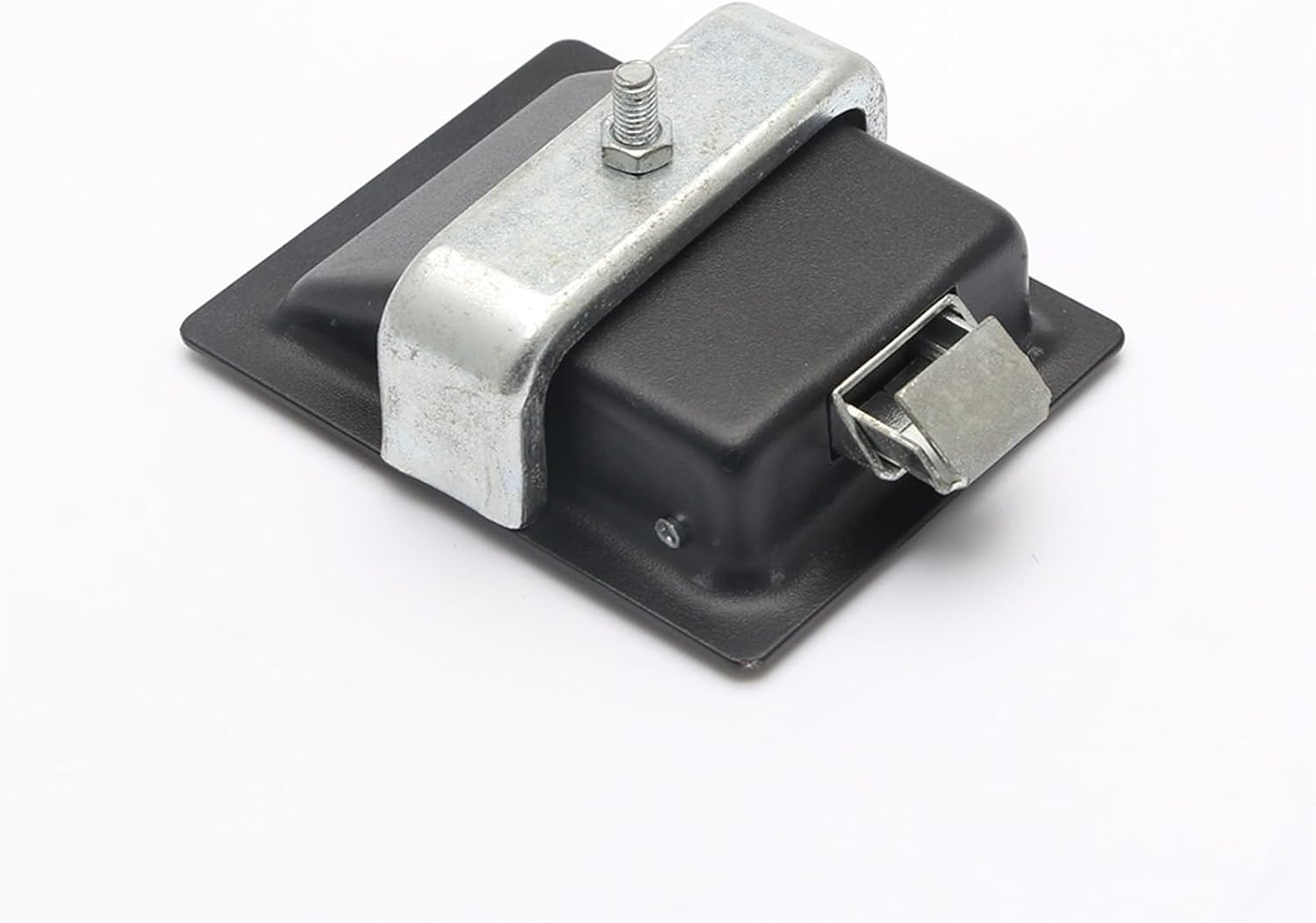 MB406 RV Entrance Door Lock Latch Horse Trailer Door Locks Camper Black Door Handle Lock 1Pcs