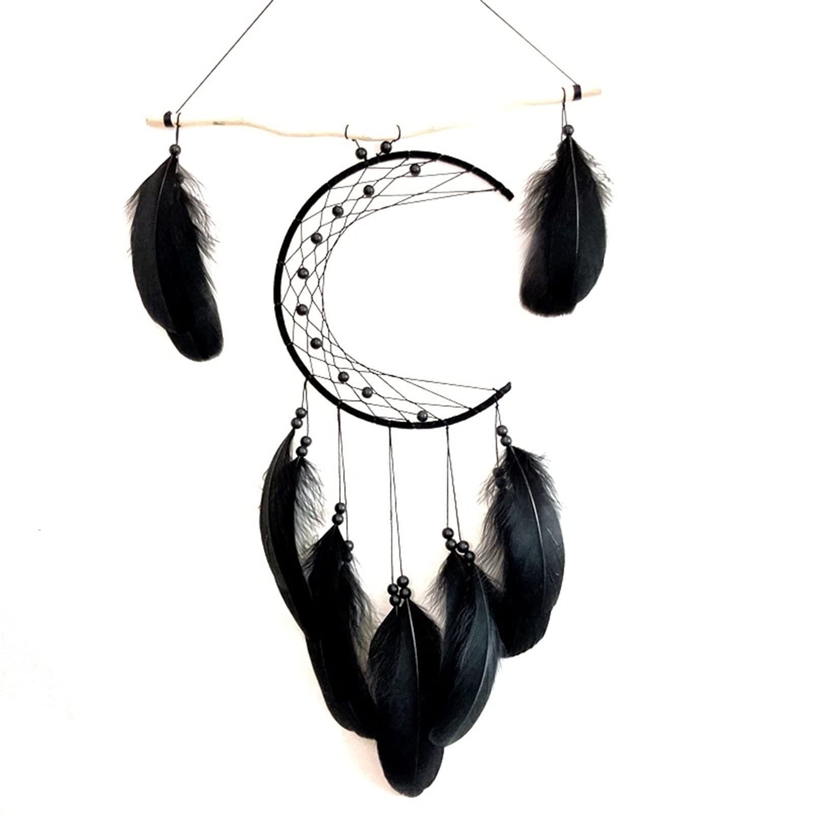 Atrapasueños colgante de luna SLEDEZ un regalo creativo negro