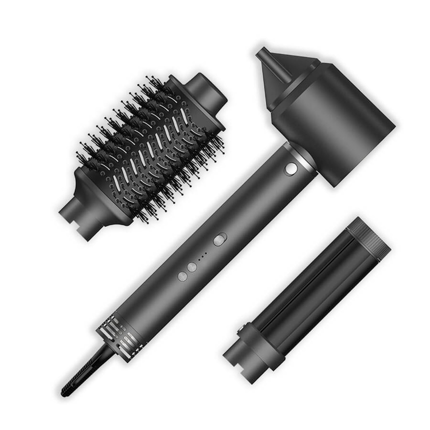 Maestro MR-230 Multistyler 3 in 1 - Asciugacapelli, spazzola a secco, ferro arricciacapelli automatico, 1200 W, 2 livelli di temperatura, funzione aria fredda, styling professionale a casa