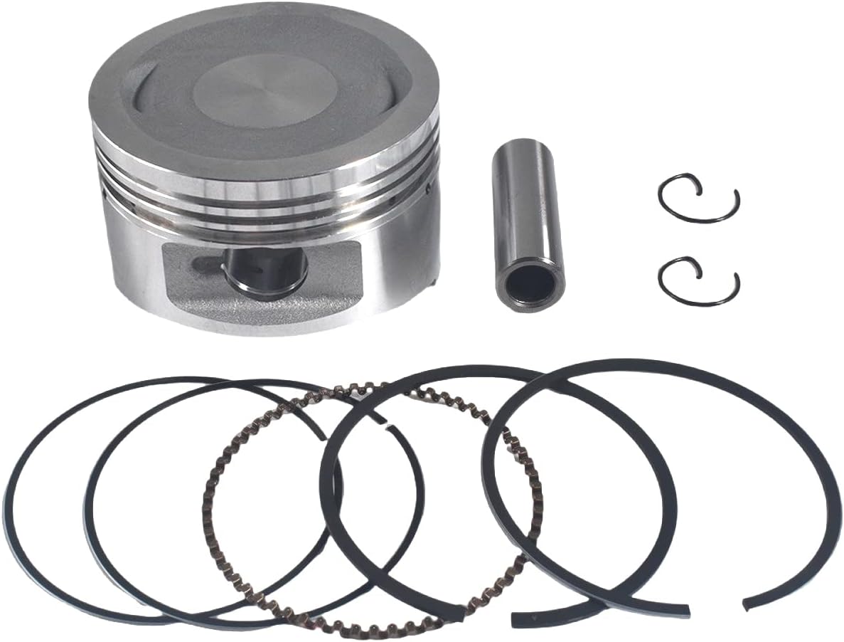 62.5mm Bore Cylinder Head Valves Piston kit fit for GY6 177cc 1P63QML 4 Stroke Engine Chinese ATV Quad 4 Wheeler Go Kart Scooter