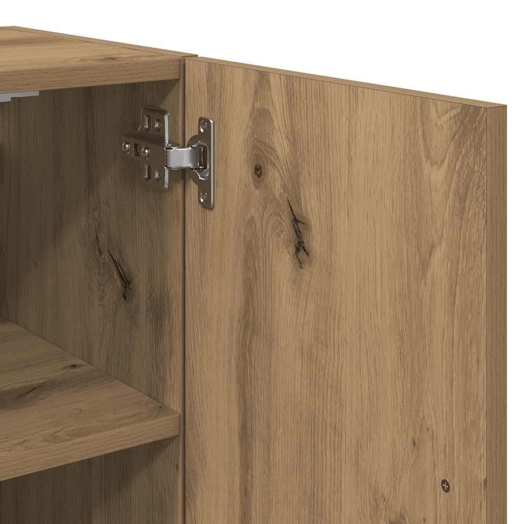 vidaXL Armoire Murale chêne Artisanal 60x31x60 cm Bois d'ingénierie