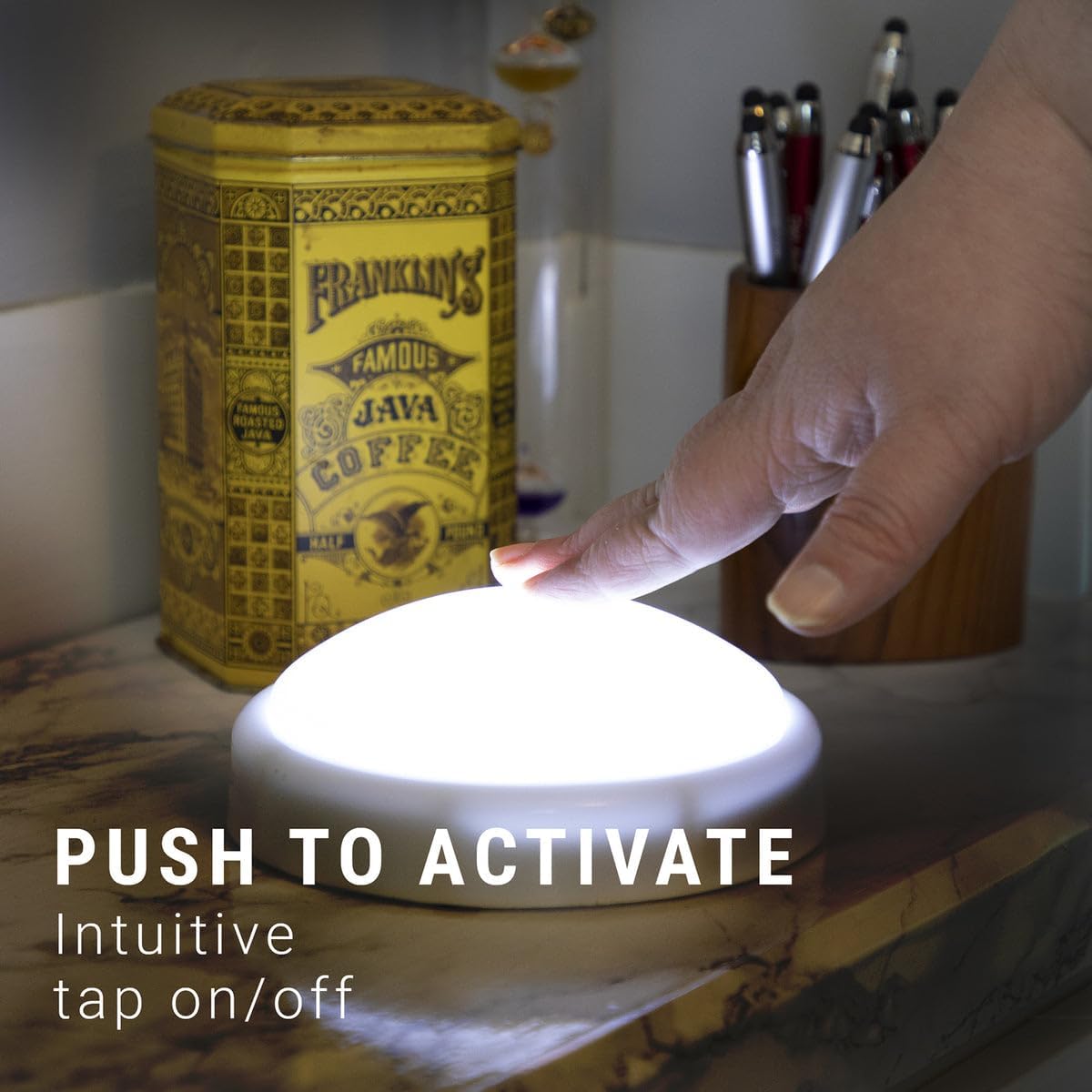 LitezAll 26376 Tap Light Battery Operated