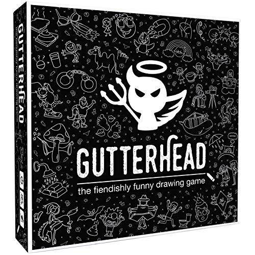 Gutterhead - The Adult Board Game of Hilariously Twisted Doodles [Party Game for Adults]