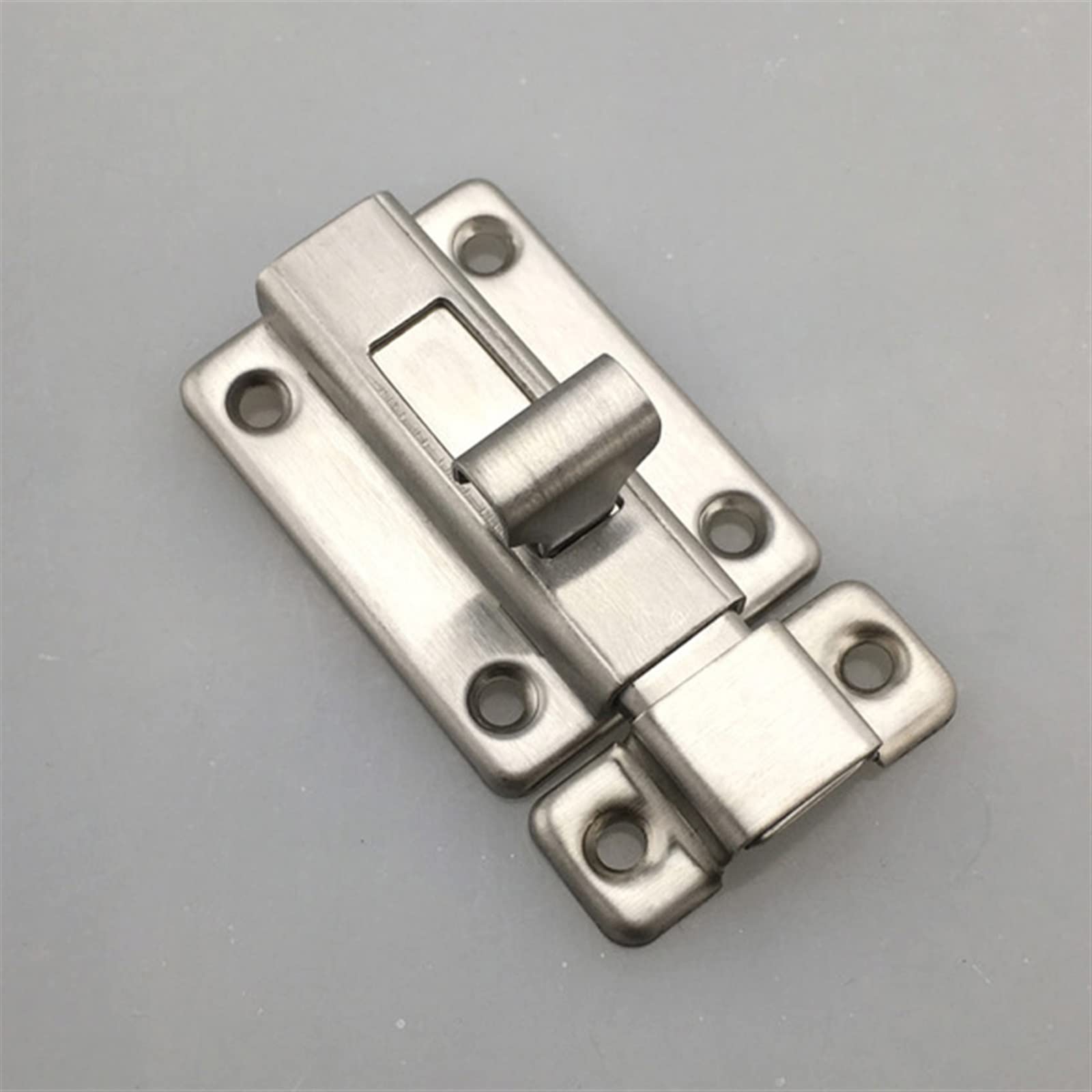 NVSFZGIYG 4 Inch Stainless Steel Door Latch Sliding Lock Barrel Bolt Left and Right Anti-Theft Wooden 1Pcs