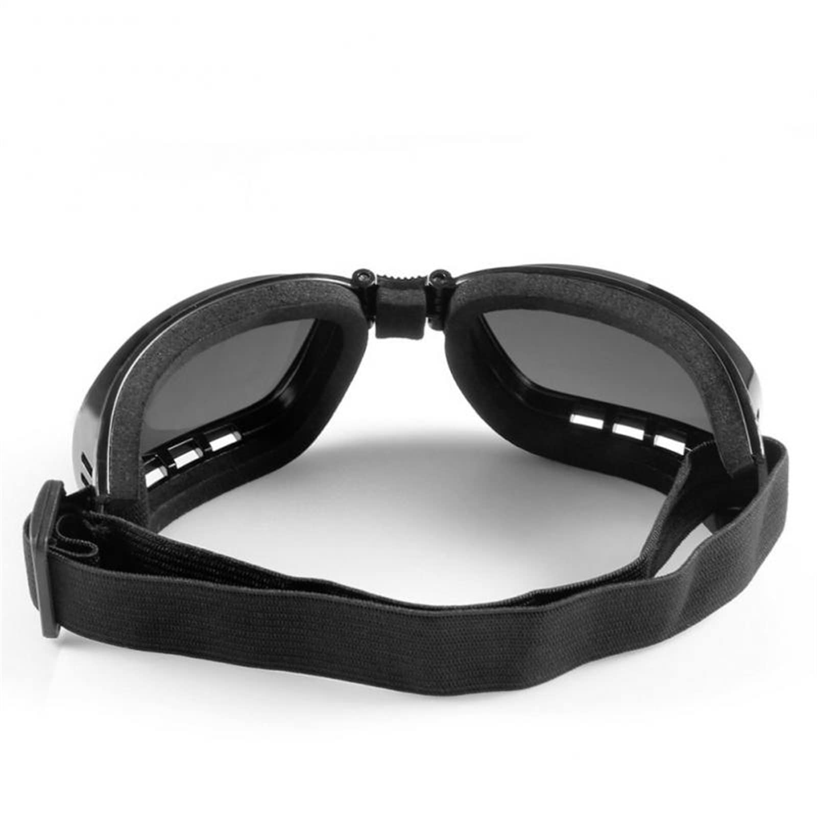 DieffematicHXJ Gogle narciarskie Folding Motorcycle Glasses Windproof Ski Goggles Off Road Racing Eyewear Adjustable Elastic Band Anti Color Frame Eye