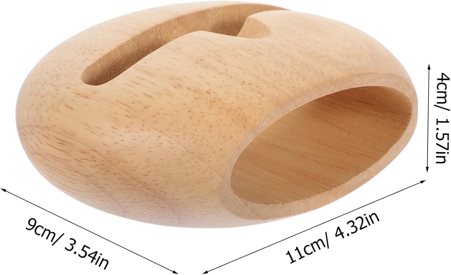 IMIKEYA Desktop Smartphone Stand Wooden Cellphone Holder Sound Amplifying Phone Stand - Image 2