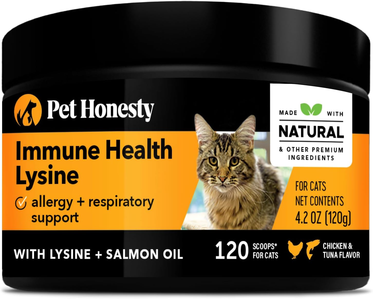 Pet Honesty Immune Health Lysine Cat Allergy Relief