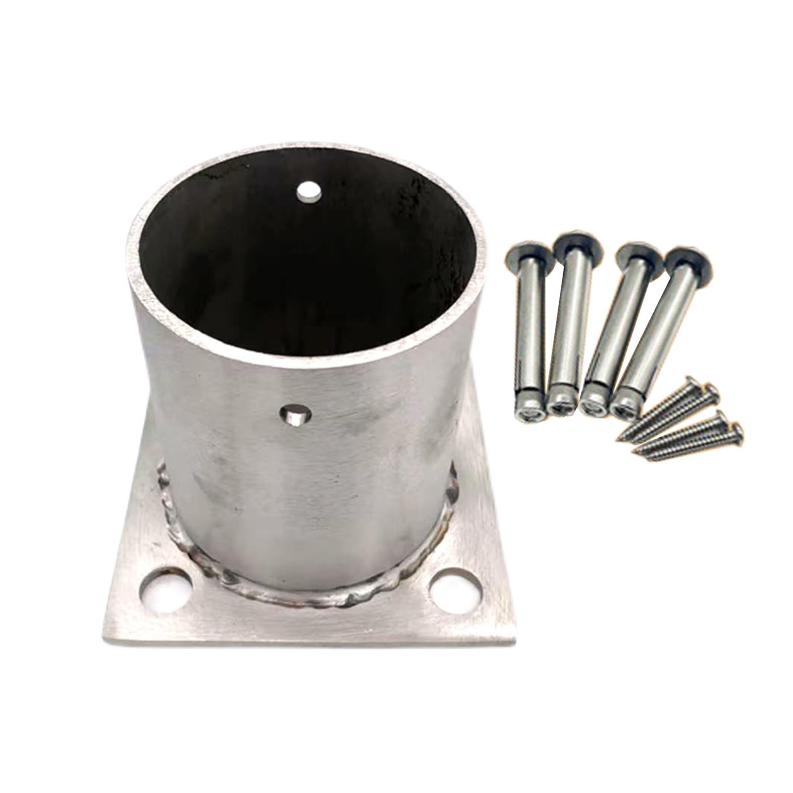 Kit de garde-corps extérieur en inox anti-corrosion pour la fixation de poteau