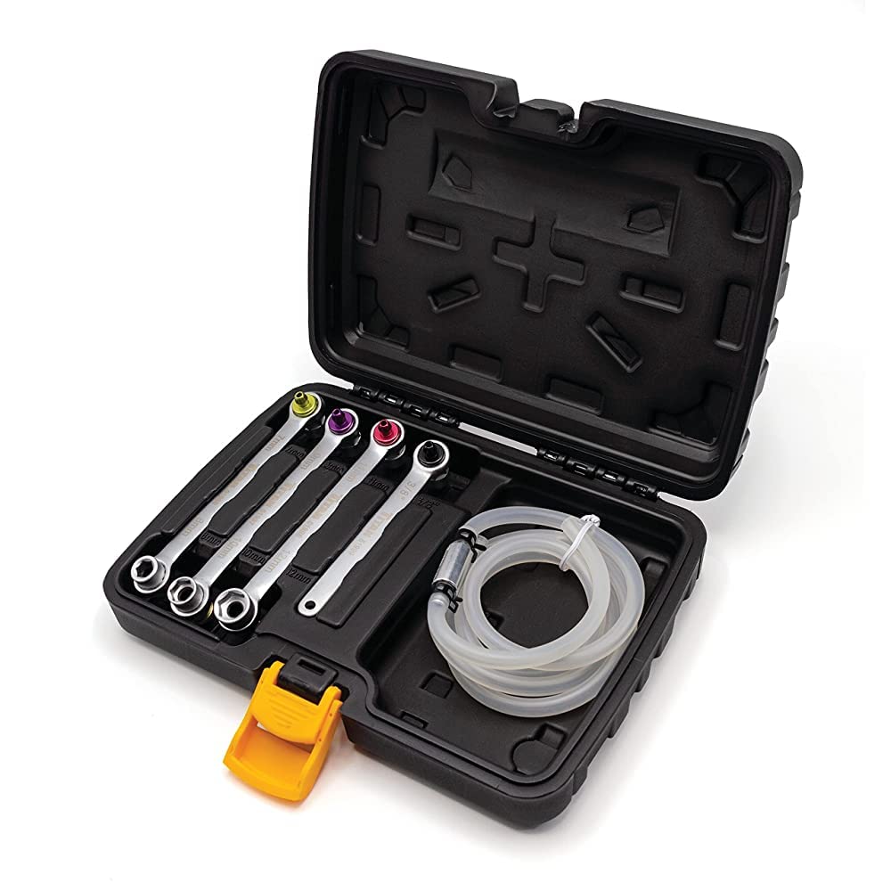 Titan Tools 51995 - Kit de purga de frenos, color plateado