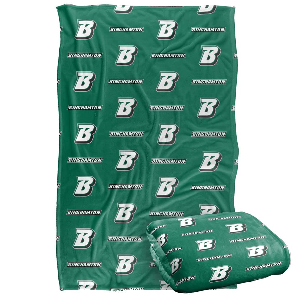 LOGOVISION Official Collegiate Logo Pattern Collection Silky Touch Super Soft Throw Blanket Collection