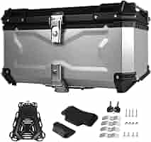 100L アルミ製オートバイリアボックス　ヘルメット2個 定価30.000円 100L アルミ製オートバイリアボックス ヘルメット2個 定価30.000