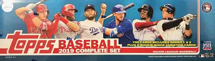 その他 topps baseball 2019 complete set Amazon.com: 2019 Topps Baseball Card Complete Factory Sealed