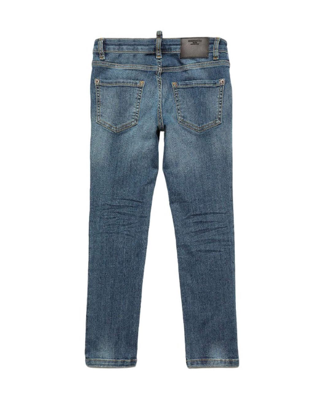 Dsquared Jeans Slim Blu Dq0239-d0a4p BLU 12A