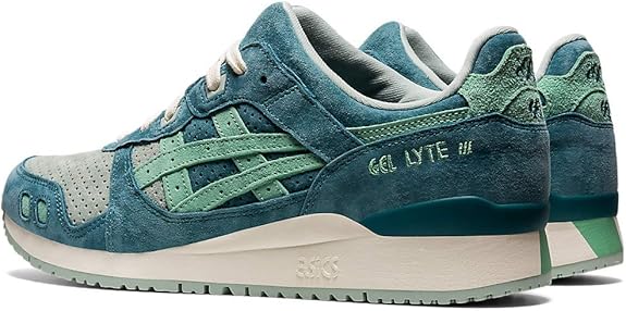 asics misty pine seafoam