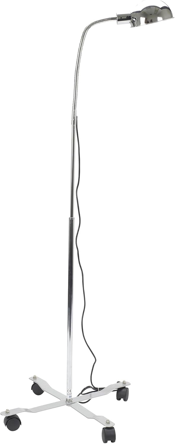 Drive Medical Goose Neck Exam Lamp, Chrome : Health & Household