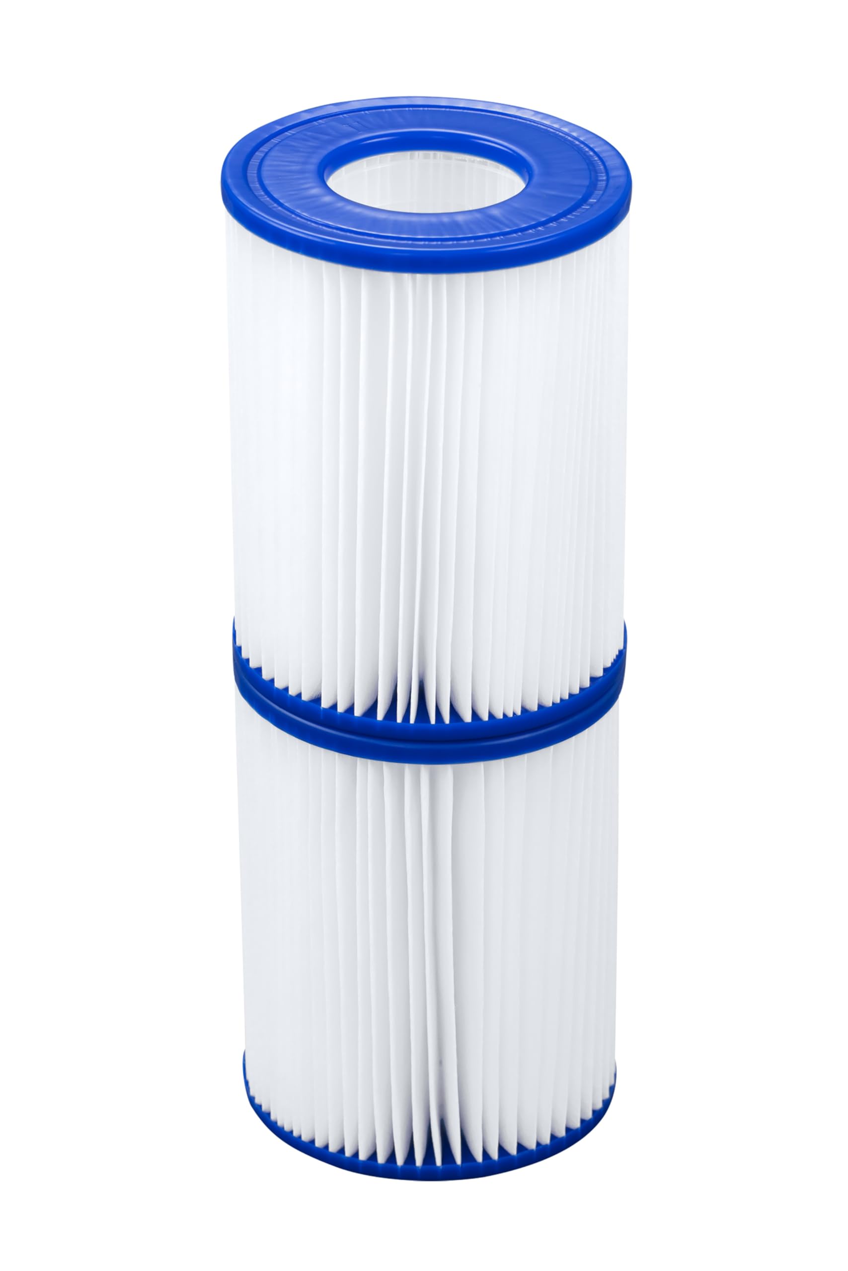 Bestway - Lote de 4 Cartuchos de Filtro para Piscina, Bombas Intex Bestway/Talla 2
