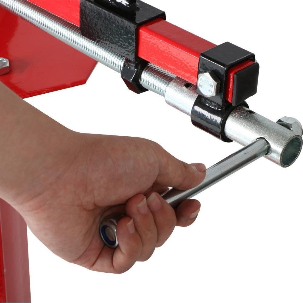 TECHTONGDA Manual Tire Changer Machine Portable Hand Bead Breaker Mounting Tool Truck ATV Car Auto Tire Repair Tool for 4" to 17" Tires