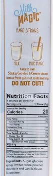 Milk Magic Cookies & Cream Milk Flavoring Straws, .18 oz, 4 count