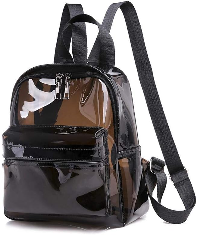 Dumcuw Fashion Transparent Backpack, 2019 New Jelly Tote, Small Crossbody Bag Casual Daypack For Going To School, Shopping, Traveling, Etc.