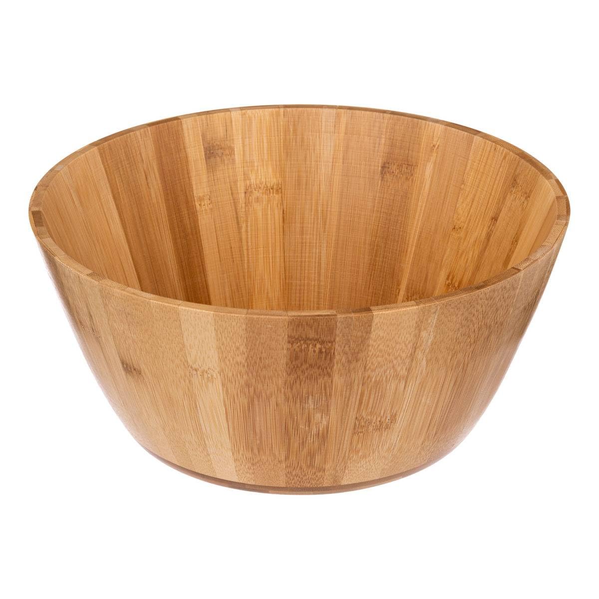 Five Bamboo Salad Bowl Diameter 28 cm