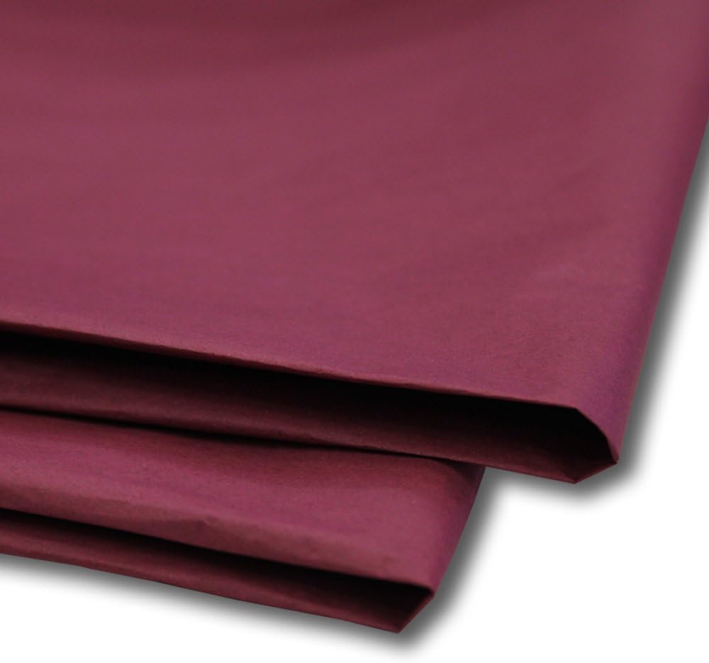 20 x Burgundy Tissue Paper / Gift Wrap / Wrapping Paper Sheets (20" x 30")