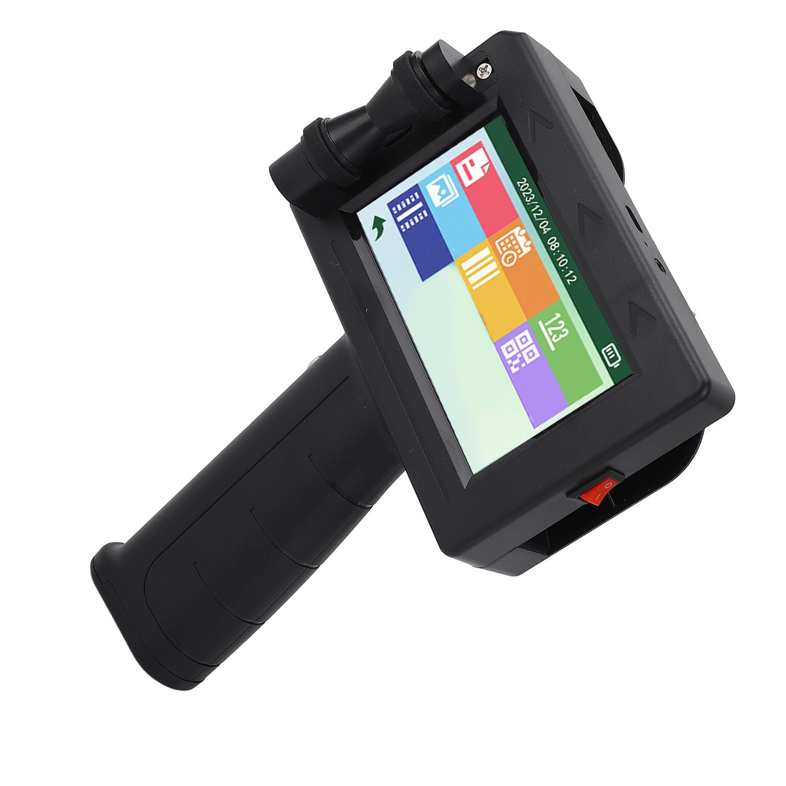 Impresora Portátil de Inyección de Tinta con Pantalla Táctil - Impresión Multisuperficie en Madera, Tela y Plástico para Embalaje Industrial Soporte Bilingüe