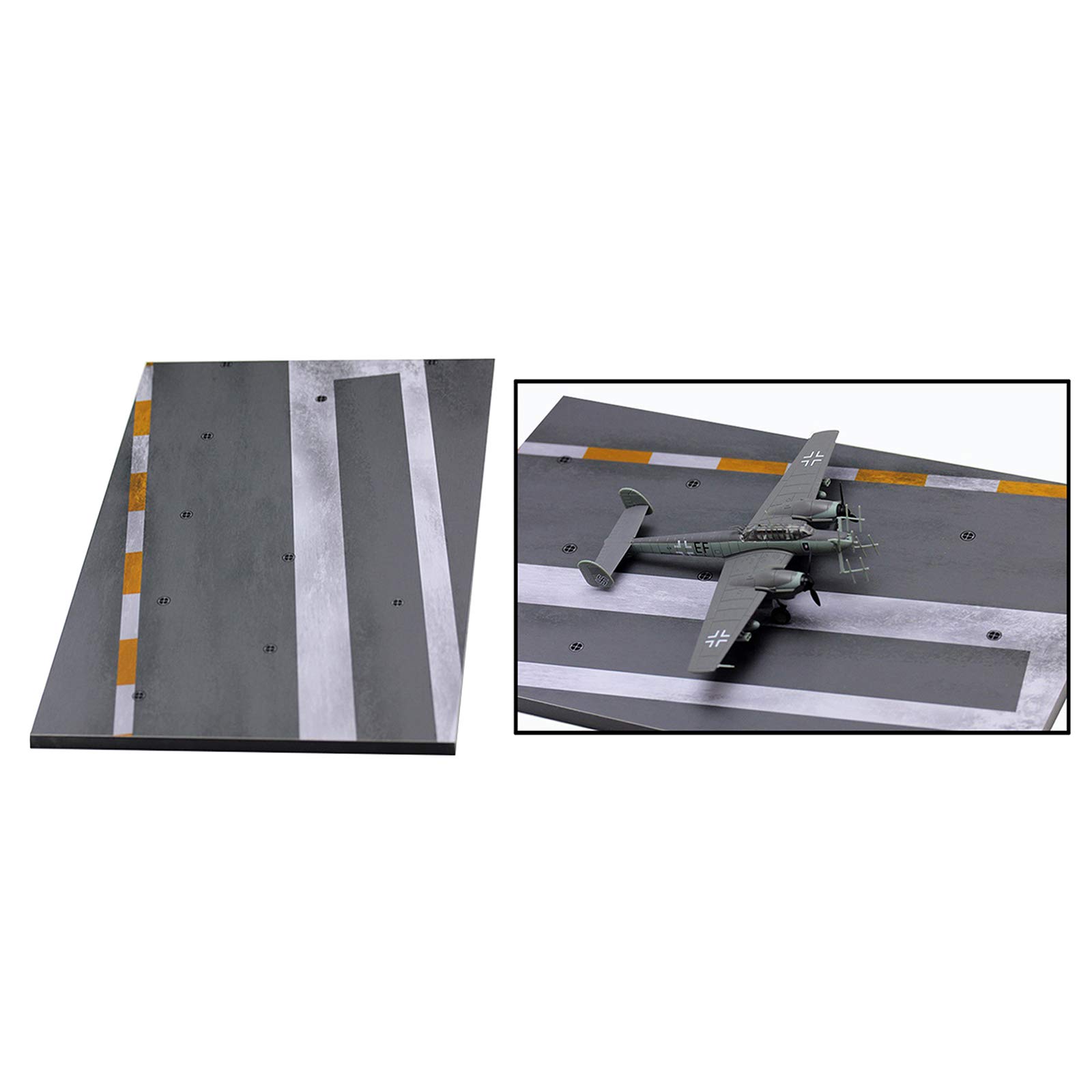 Amazon | DeeRace 1/72戦闘機1/144爆撃機空港滑走路