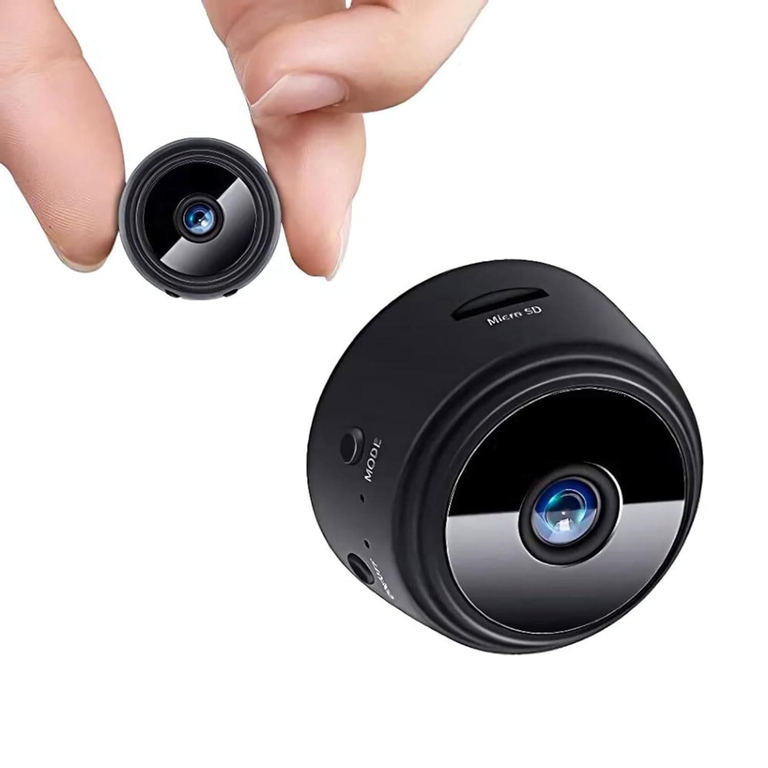 Drumstone [ Diwali 𝟓+𝟓 Year Guarantee 1080P Mini Wireless Spy Camera with Audio WiFi Hidden Camera with Live Feed Motion Detection Loop Recording & Mobile App Access Portable Indoor Security Cam-image-49