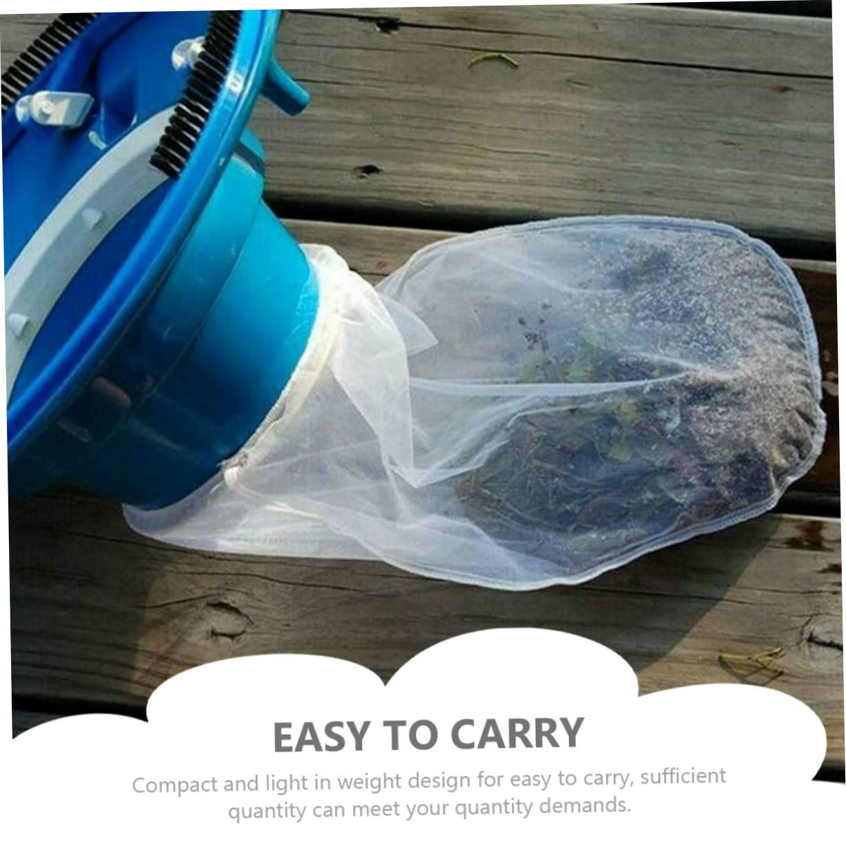 TOYANDONA 3 Series Bolsa De Aspiradora De Piscina Repuesto Bloqueo Compatible con Limpiadores De Piscina Residuos 2 Piezas X 3