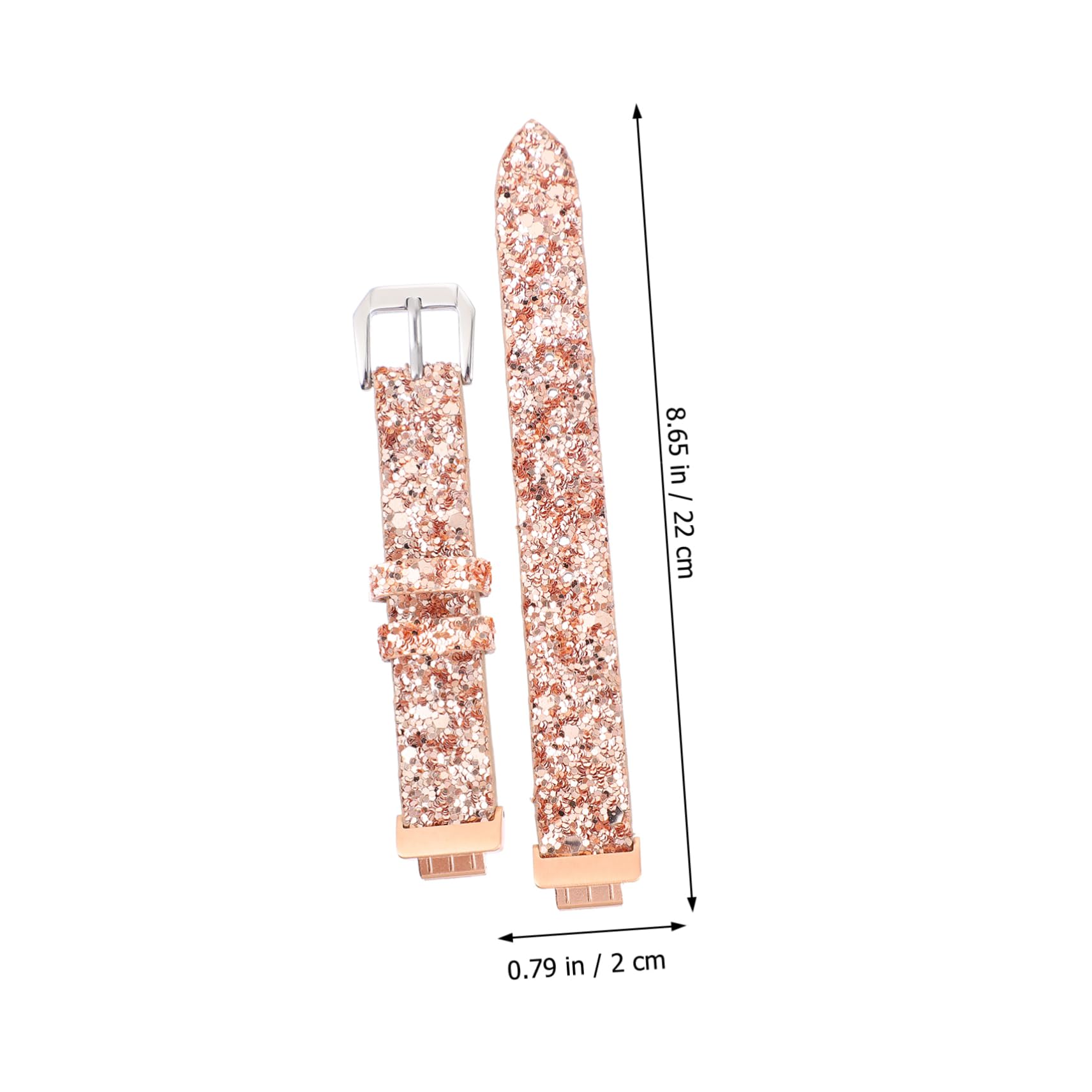 PACKOVE 3pièces Bracelet Sequins Pour Montre Compatible Avec Inspire Design Et Élégant Pour Toutes Les Occasions Facile à Installer Retirer