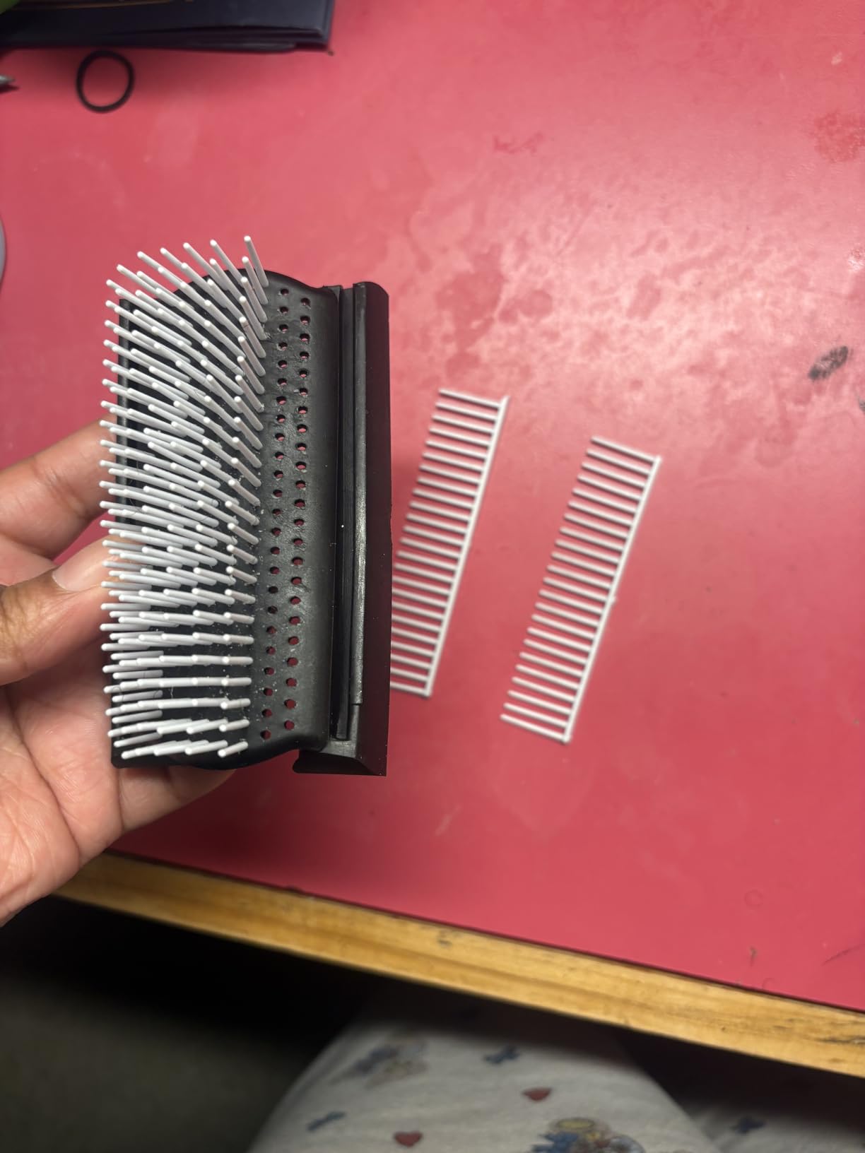 AM 8:00 AM8:00 Curl Defining Brush,9Rows Premium Styling Hairbrush for Curly Hair, Enhances Curls Definition & Separation, (Green)