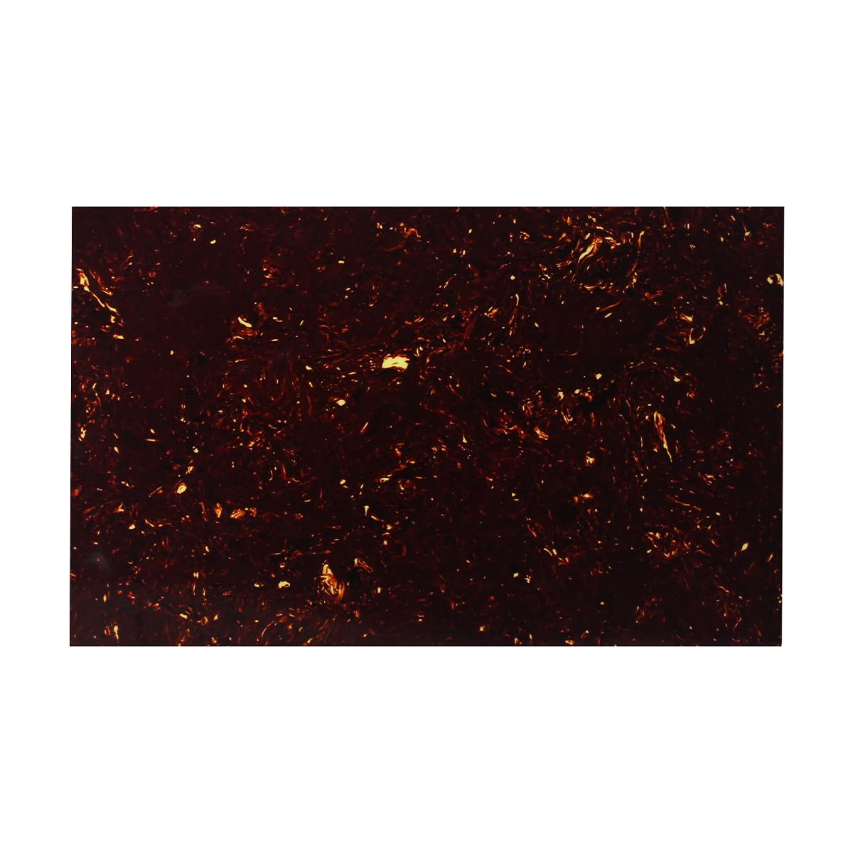 FLEOR 430 * 290 Blank Electric Guitar Bass Pickguard Material Scratch Plate Sheet,4Ply Brown Tortoise Shell