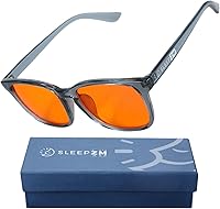 Vista 41 de 100% Blue Light Blocking Glasses - Better Sleep Anti Eye Strain Protection - Computer Gaming Women Men