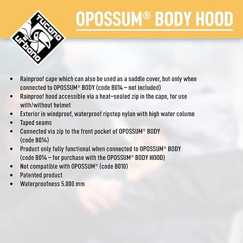 Miniatura 4 de ACTION EMPORIUM Tucano Urbano - Funda térmica para asiento de bicicleta infantil, protección contra la lluvia y el viento, con capucha opcional