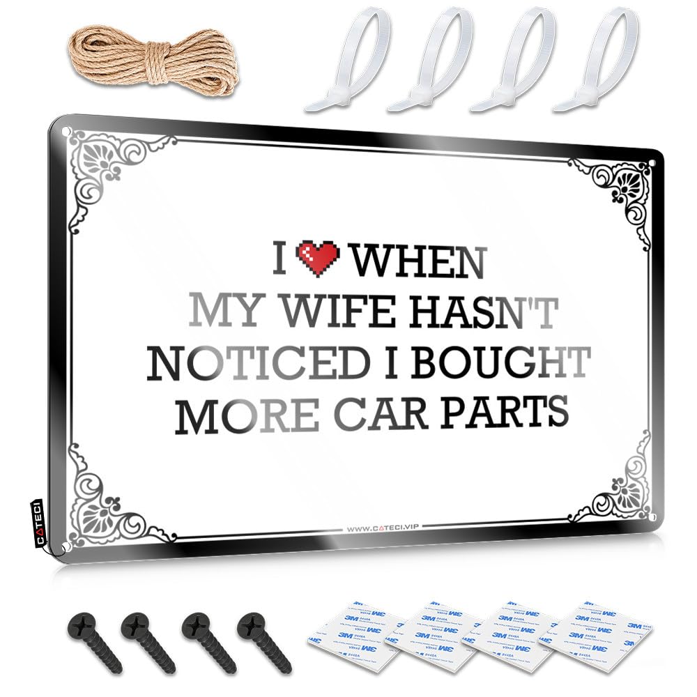 Fzfn Colour I Love When My Wife Hasn't Noticed I Bought More Car Parts Haves Cool - Western Wall Art Wall Art Decoration(30X40cm)
